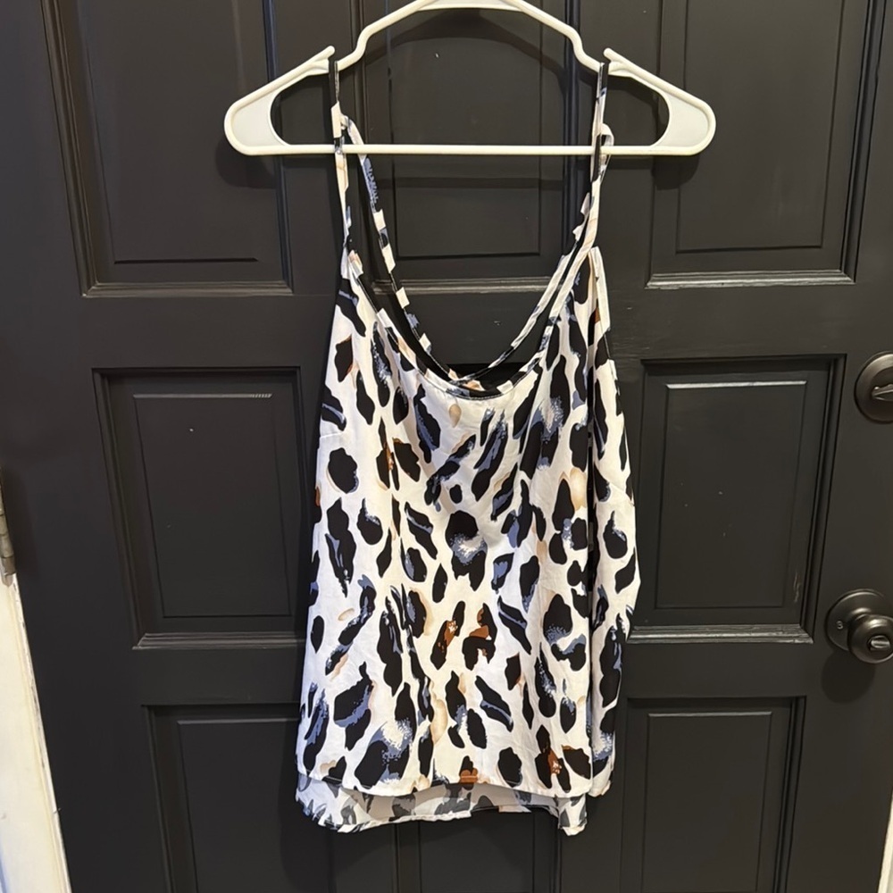 Leopard Print Women's Top